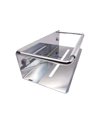 Wall-Mounted Stainless Steel Rack