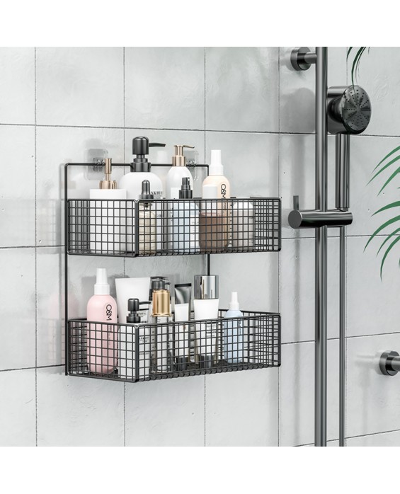 Bathroom Electrostatic Spray Paint Punch-Free Rack