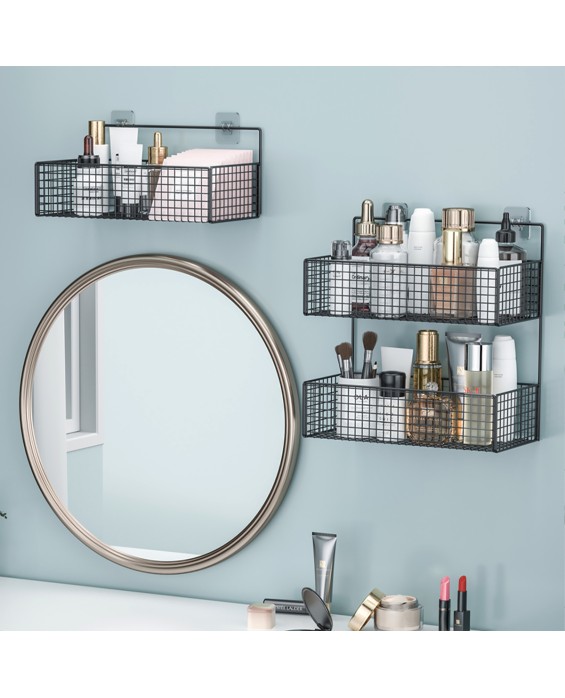 Bathroom Electrostatic Spray Paint Punch-Free Rack