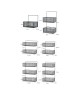 Bathroom Electrostatic Spray Paint Punch-Free Rack
