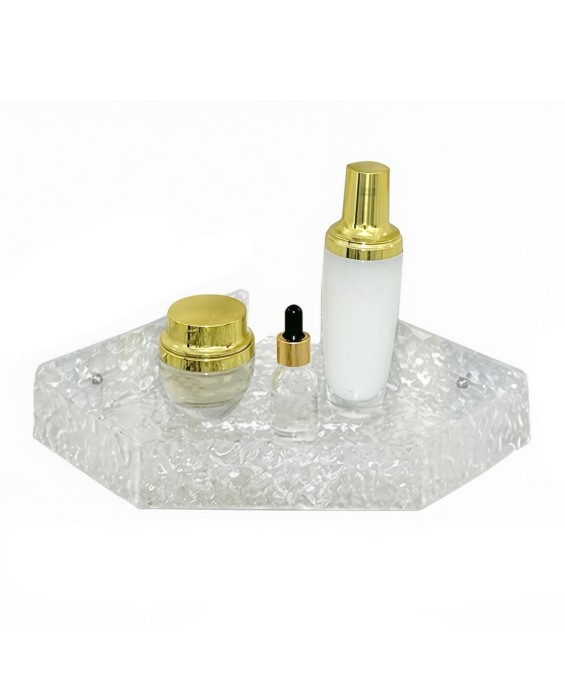 Punch-Free Acrylic Corner Shelf