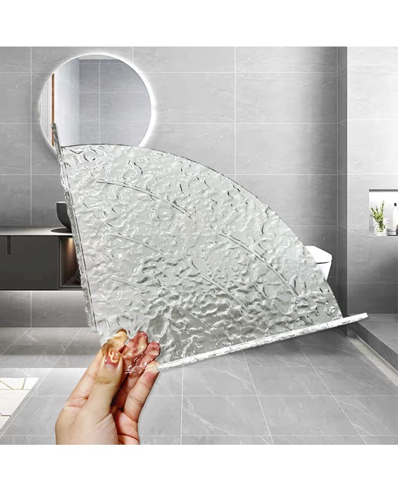 Punch-Free Acrylic Corner Shelf