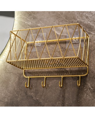 Light Luxury Bathroom Storage Rack