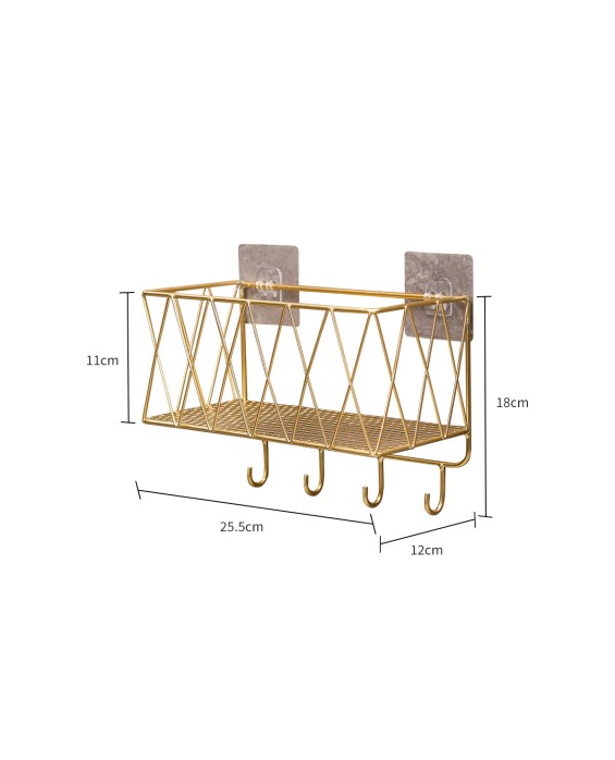Light Luxury Bathroom Storage Rack