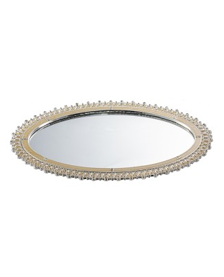 Pearl Oval Bedside Tray 