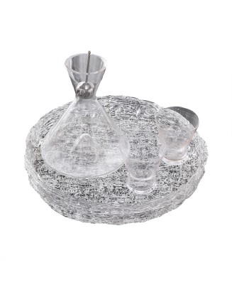 Luxury Glass Bedside Tray