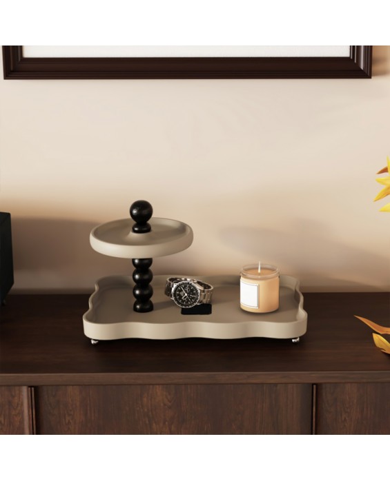 High-Density Resin Bedside Tray