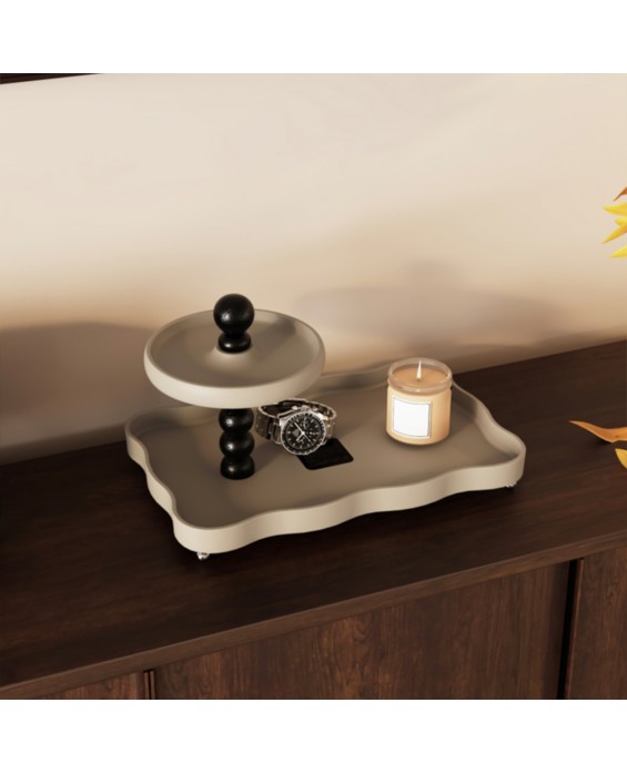 High-Density Resin Bedside Tray
