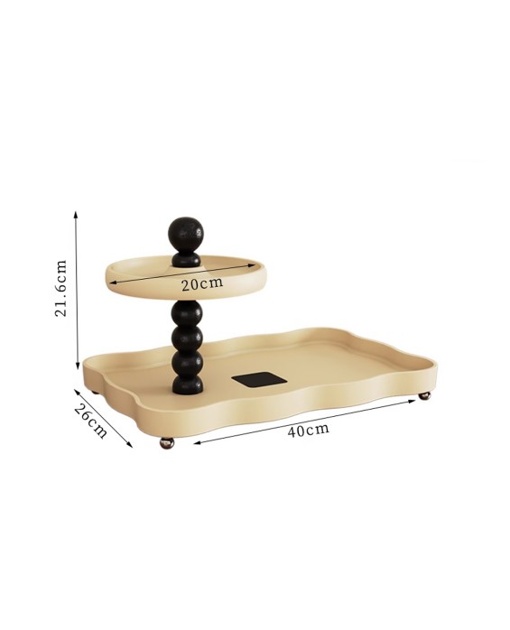 High-Density Resin Bedside Tray