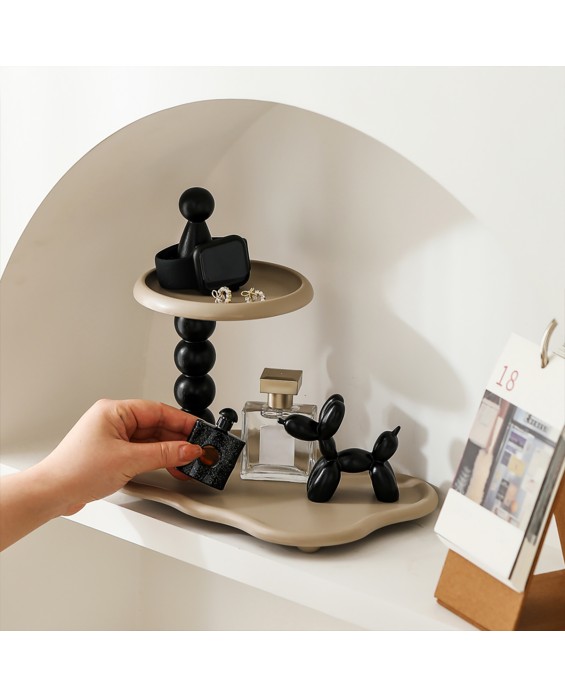 Key and Watch Bedroom Tray