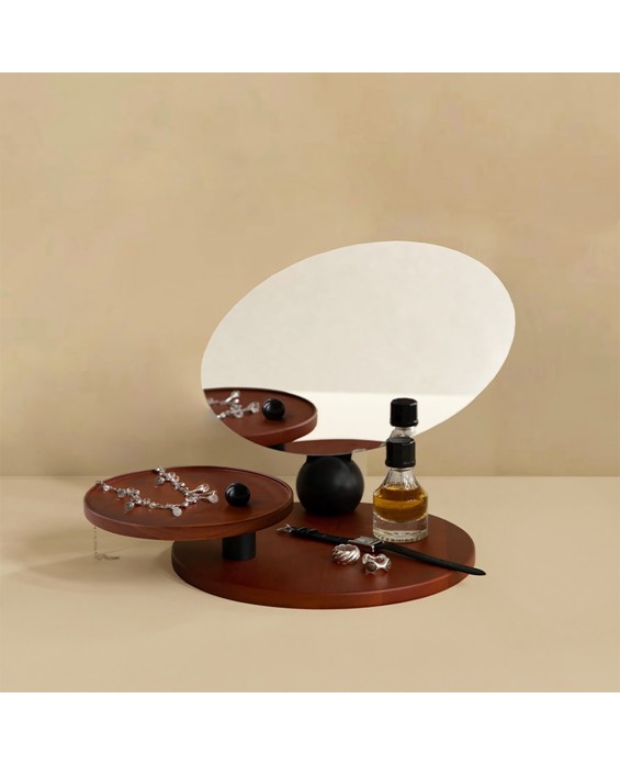 Solid Wood Perfume Bedside Tray