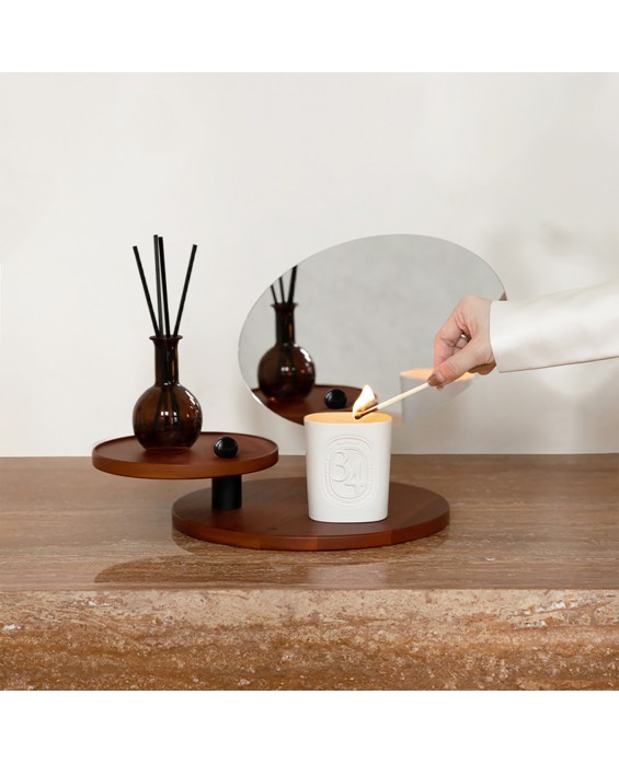 Solid Wood Perfume Bedside Tray