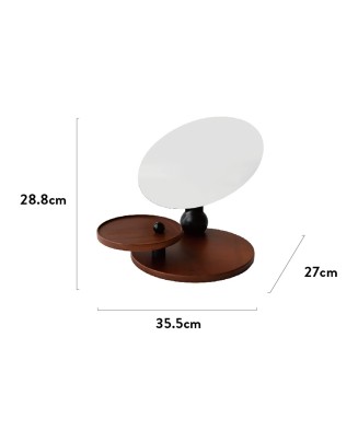 Solid Wood Perfume Bedside Tray