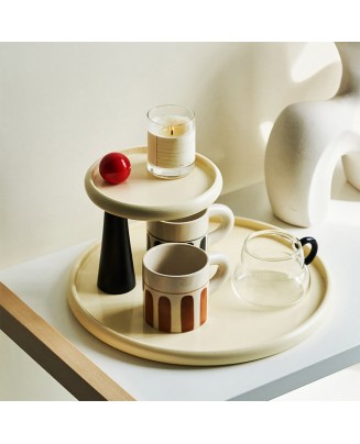 Double-Layer Desktop Storage Tray