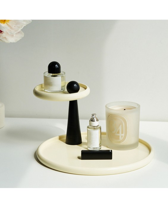 Double-Layer Desktop Storage Tray