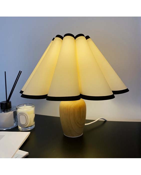 Pastoral style pleated night light