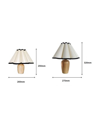 Pastoral style pleated night light