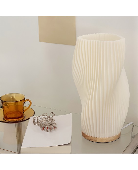 Simple Pleated Rotating Night Light