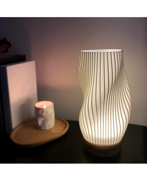 Simple Pleated Rotating Night Light
