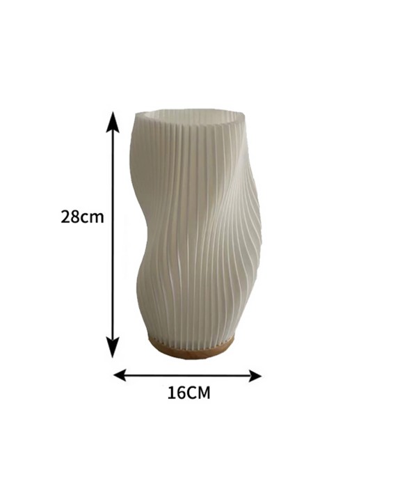 Simple Pleated Rotating Night Light