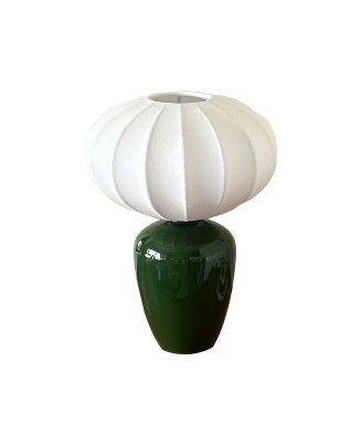 Retro Silk Ceramic Table Lamp