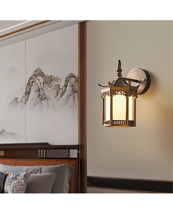 Ancient Zen Wall Lamp