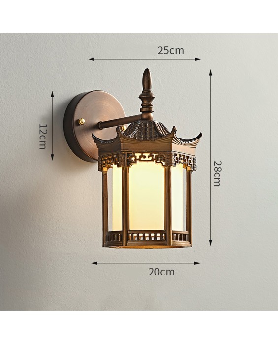 Ancient Zen Wall Lamp