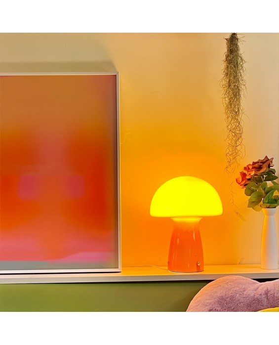 Mushroom Table Lamp Bedroom Bedside Lamp