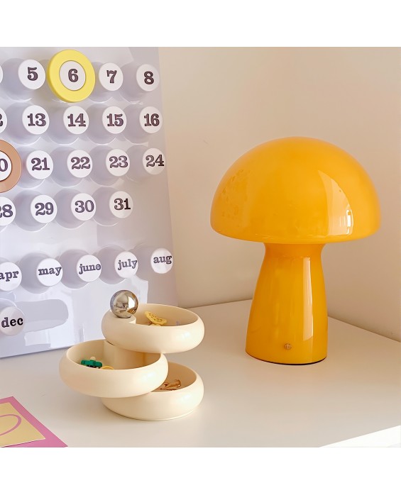 Mushroom Table Lamp Bedroom Bedside Lamp
