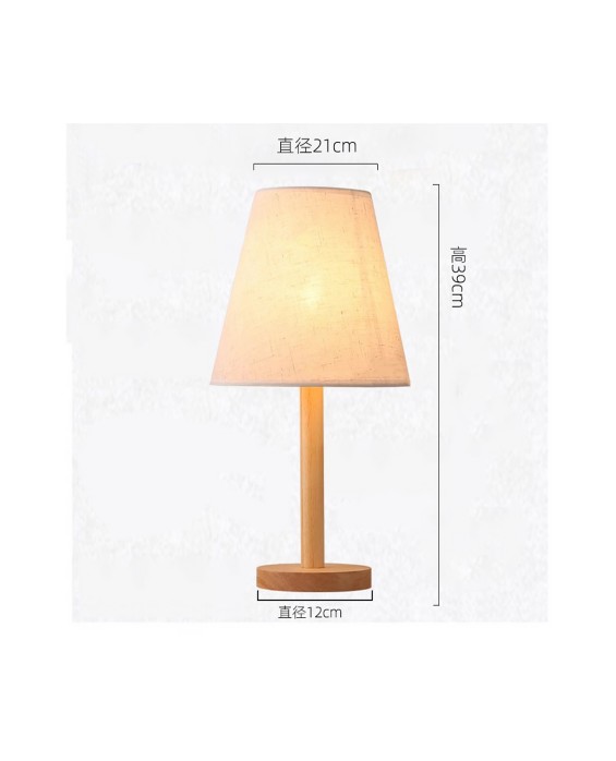 Bedside Solid Wood Night Light