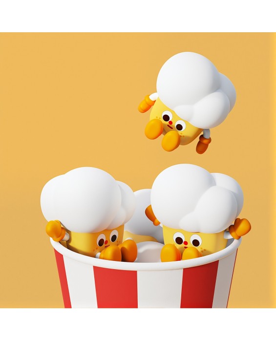 Popcorn Night Light