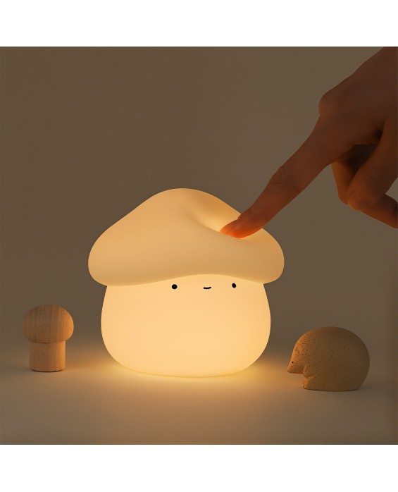 Q-Elastic Mushroom Head Night Light