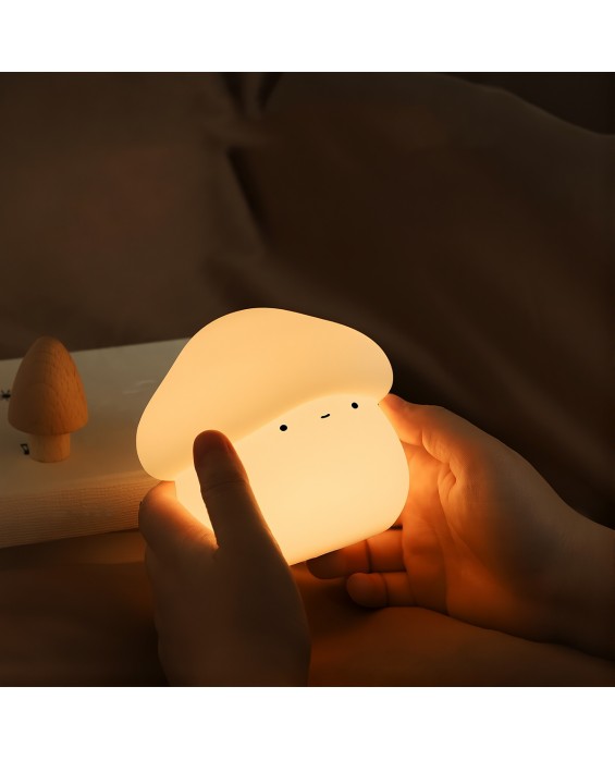 Q-Elastic Mushroom Head Night Light