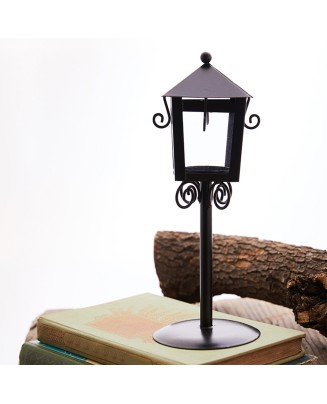 European Street Light Candle Holder