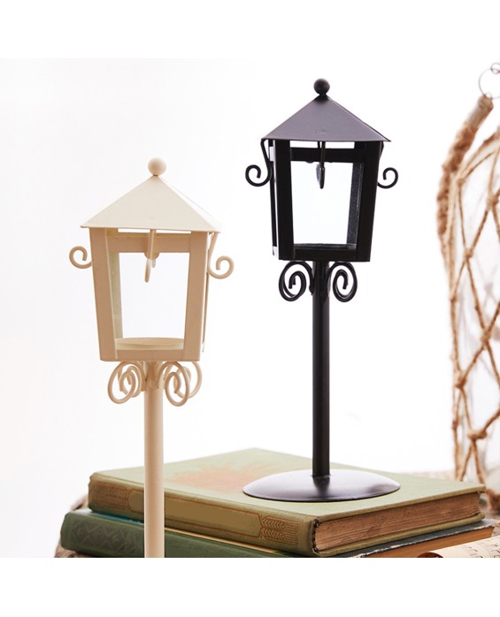 European Street Light Candle Holder