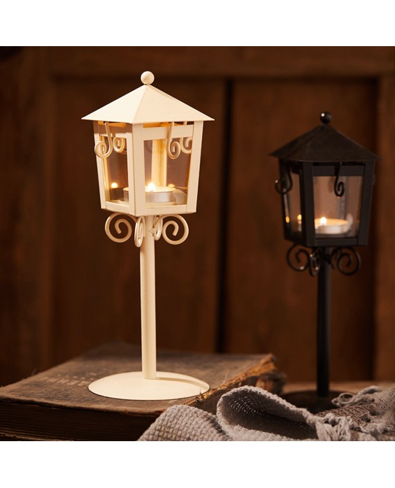 European Street Light Candle Holder