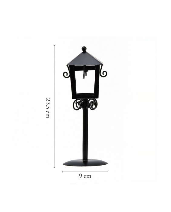 European Street Light Candle Holder