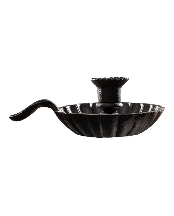Retro European Cast Iron Candle Holder