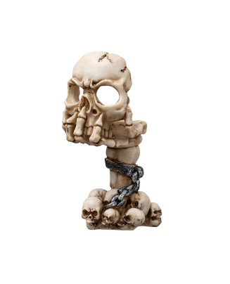 Skull Candlestick