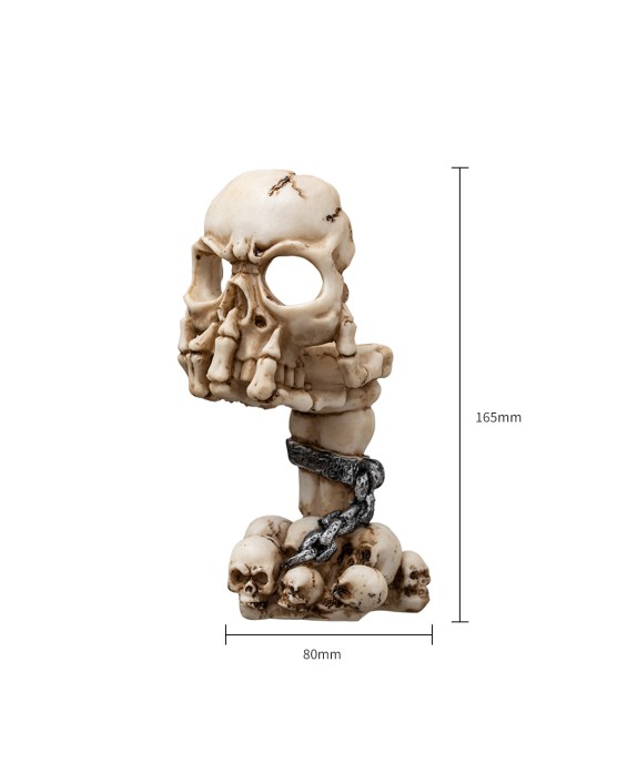 Skull Candlestick