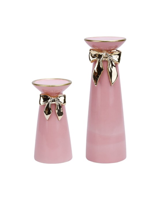 Elegant Pink Candlestick