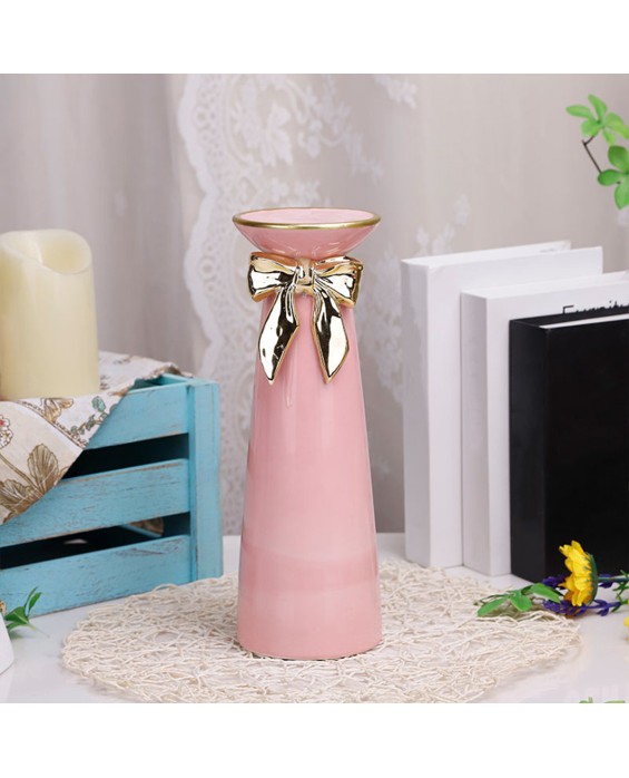 Elegant Pink Candlestick