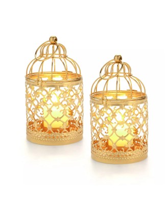 Hanging Bird Cage Candle Holder