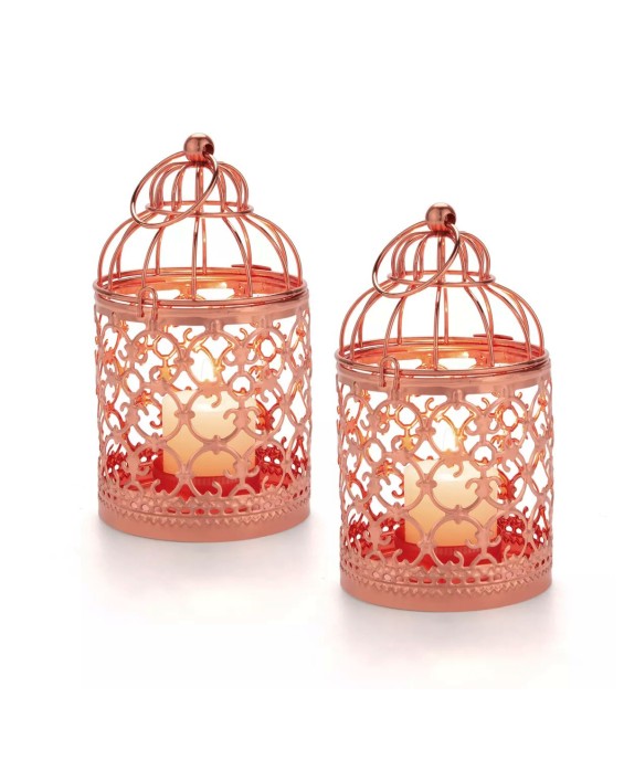 Hanging Bird Cage Candle Holder