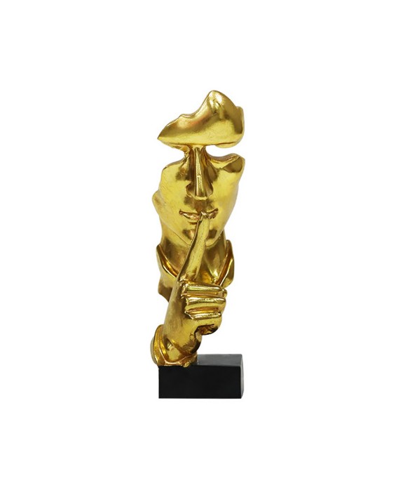 Men's Silent Mask Statue Ornament