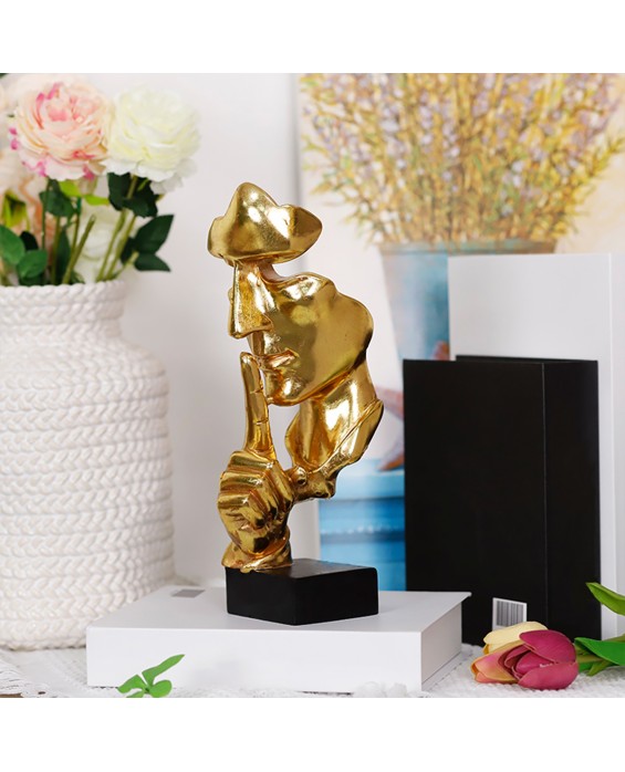 Men's Silent Mask Statue Ornament