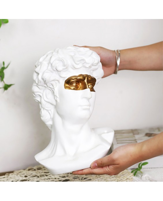 David Head Statue Desktop Ornament