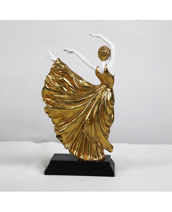 Dancing Lady Sculpture Ornament