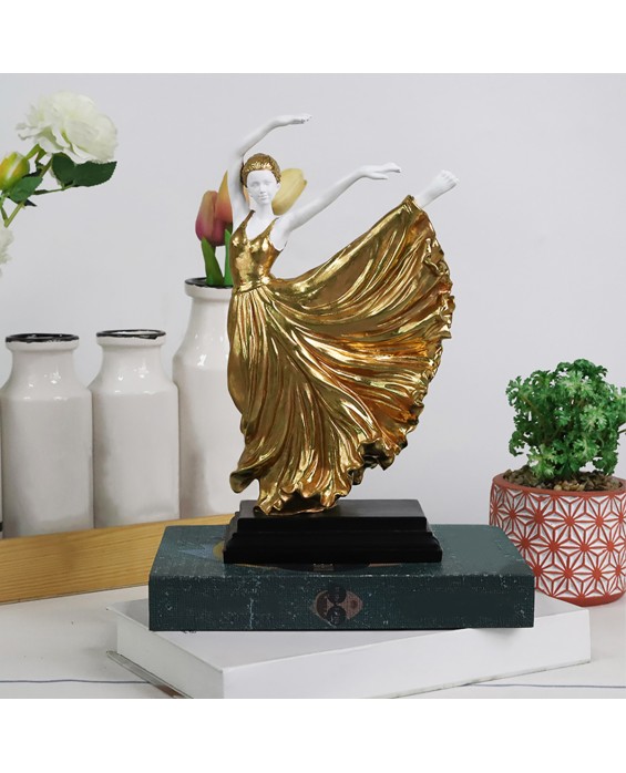 Dancing Lady Sculpture Ornament