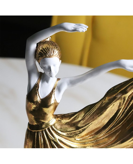 Dancing Lady Sculpture Ornament